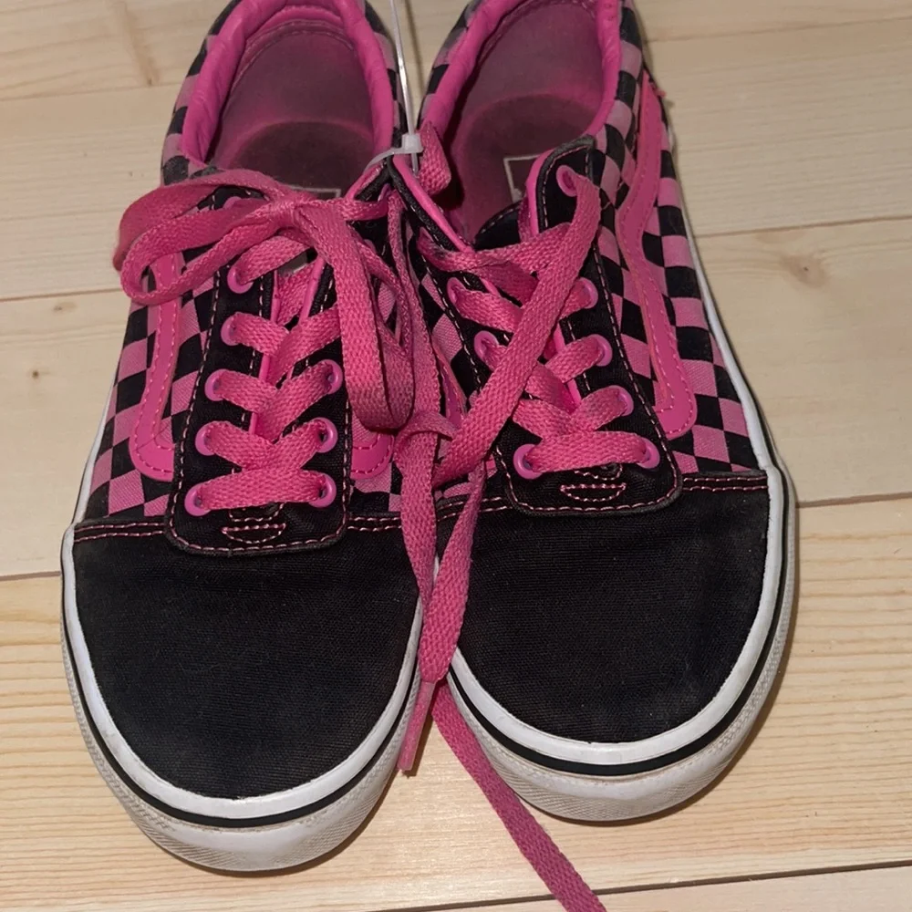 Pink Old Skool Vans Size 2 - Picture 4 of 4